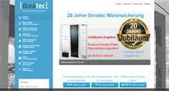 Desktop Screenshot of doratec.de